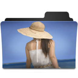 Backside Woman Icon 256x256 png